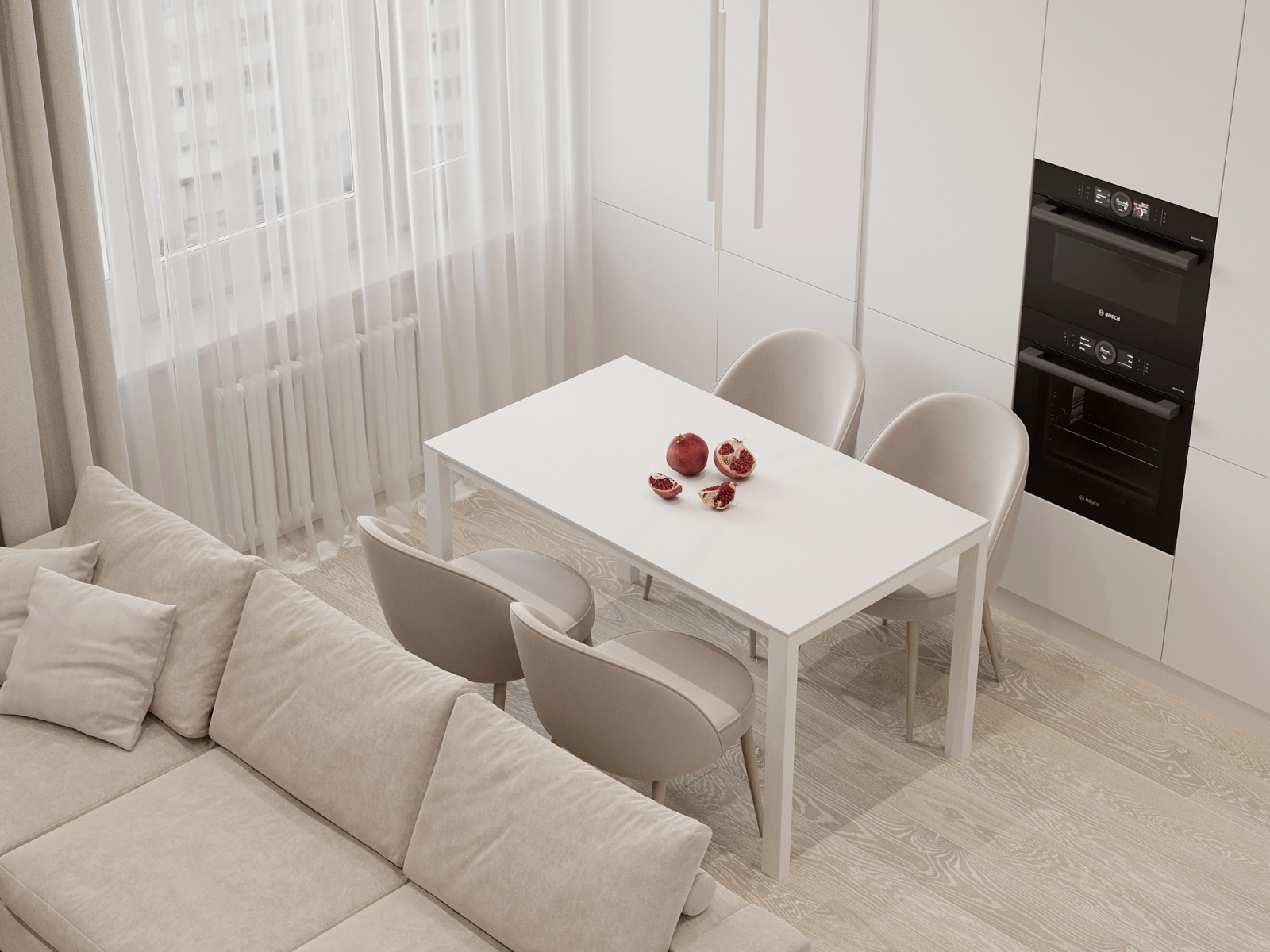 3-комнатной квартиры, 97 кв.м