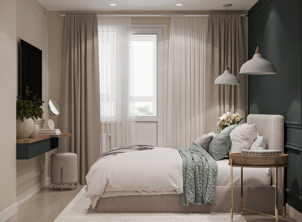 Однокомнатная квартире  в скандинавском стиле ЖК Новая Кузнечиха