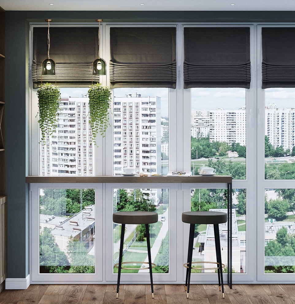 Оформление лоджии