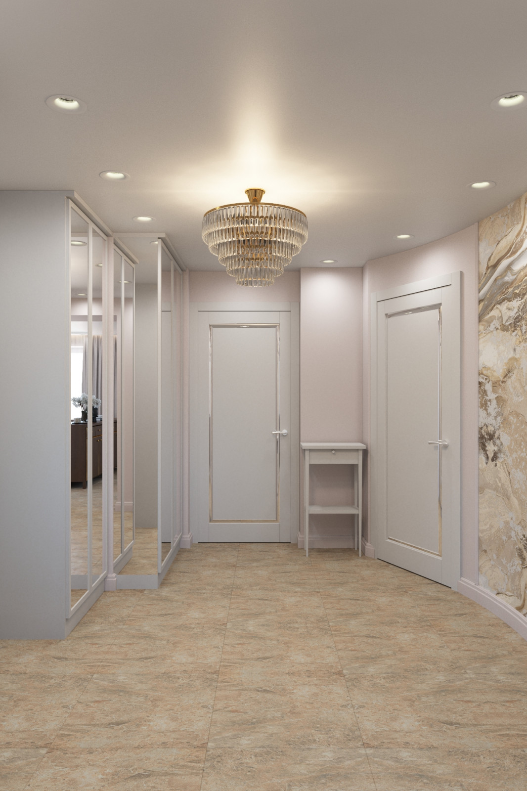 Обложка проекта: проект 3-х комнатной квартиры на Савушкина