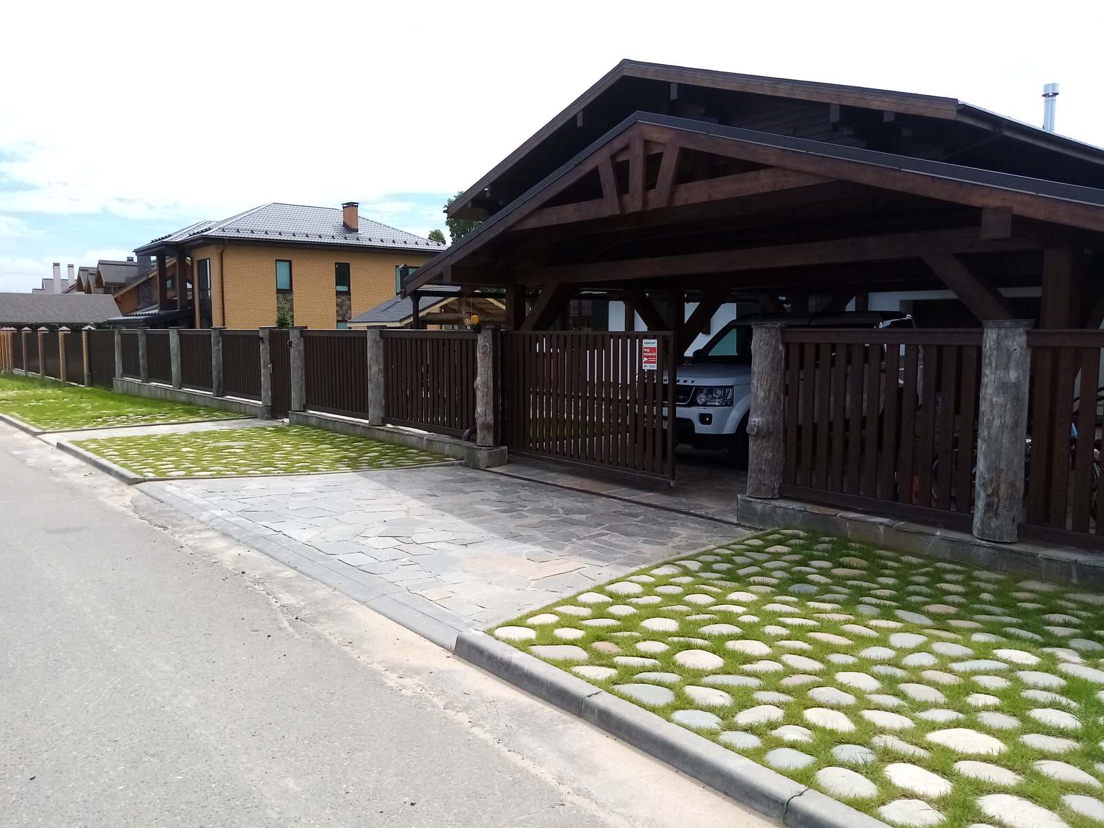 Обложка проекта: шале