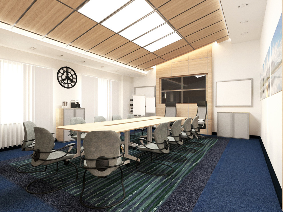 Обложка проекта: Визуализация переговорной офиса