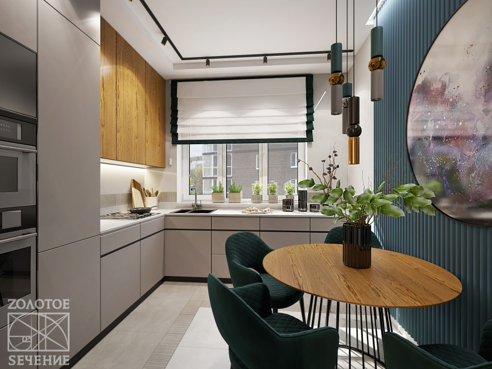 Обложка проекта: Дизайн кухни в Современном стиле