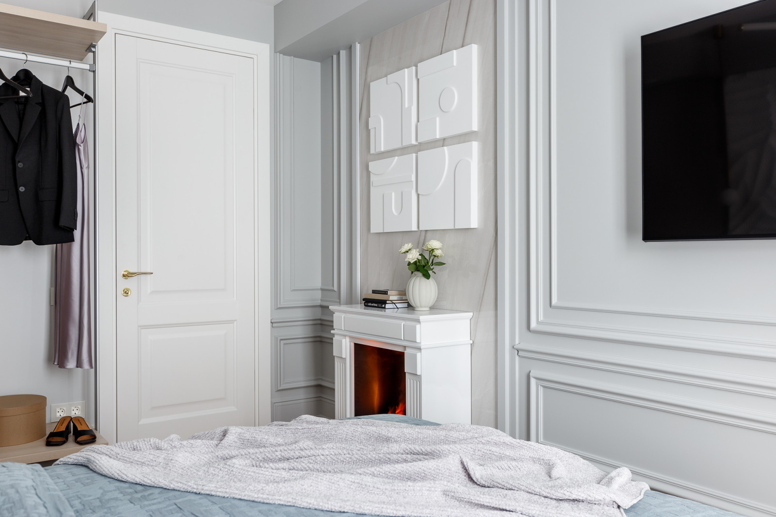 Реализованный дизайн проект квартиры в ЖК "Горный"