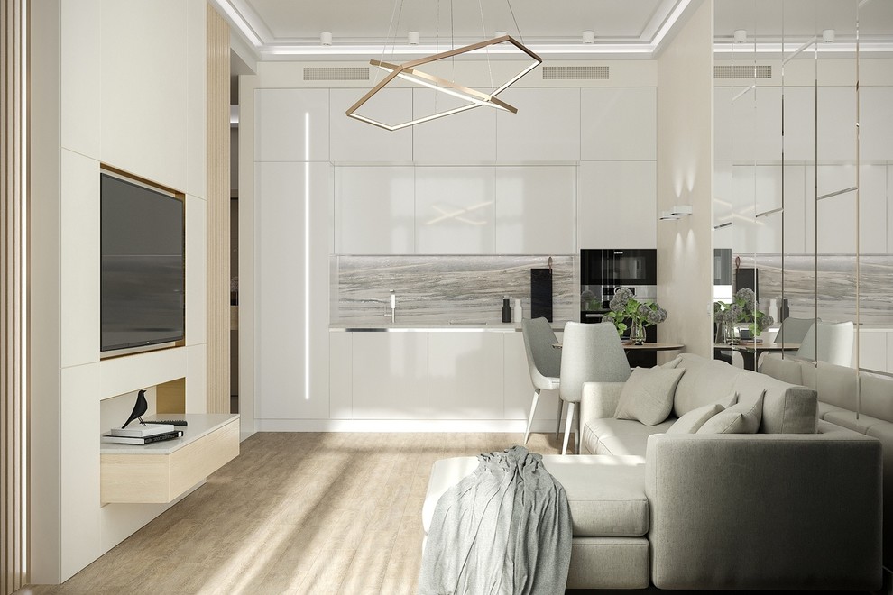 Дизайн проект кв 53м2 в ЖК Сосновый Бор