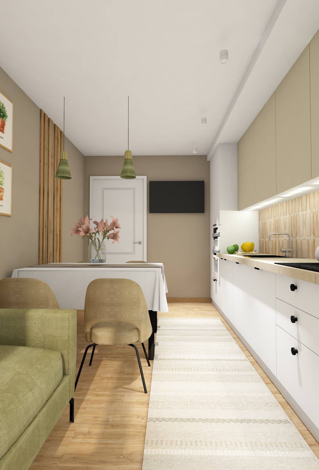 Обложка проекта: Квартира для молодой пары