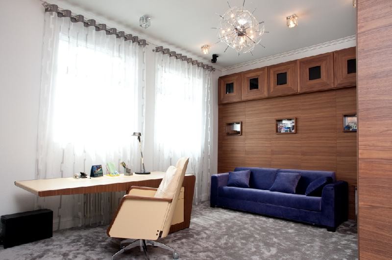 Двухэтажная квартира в Москве.