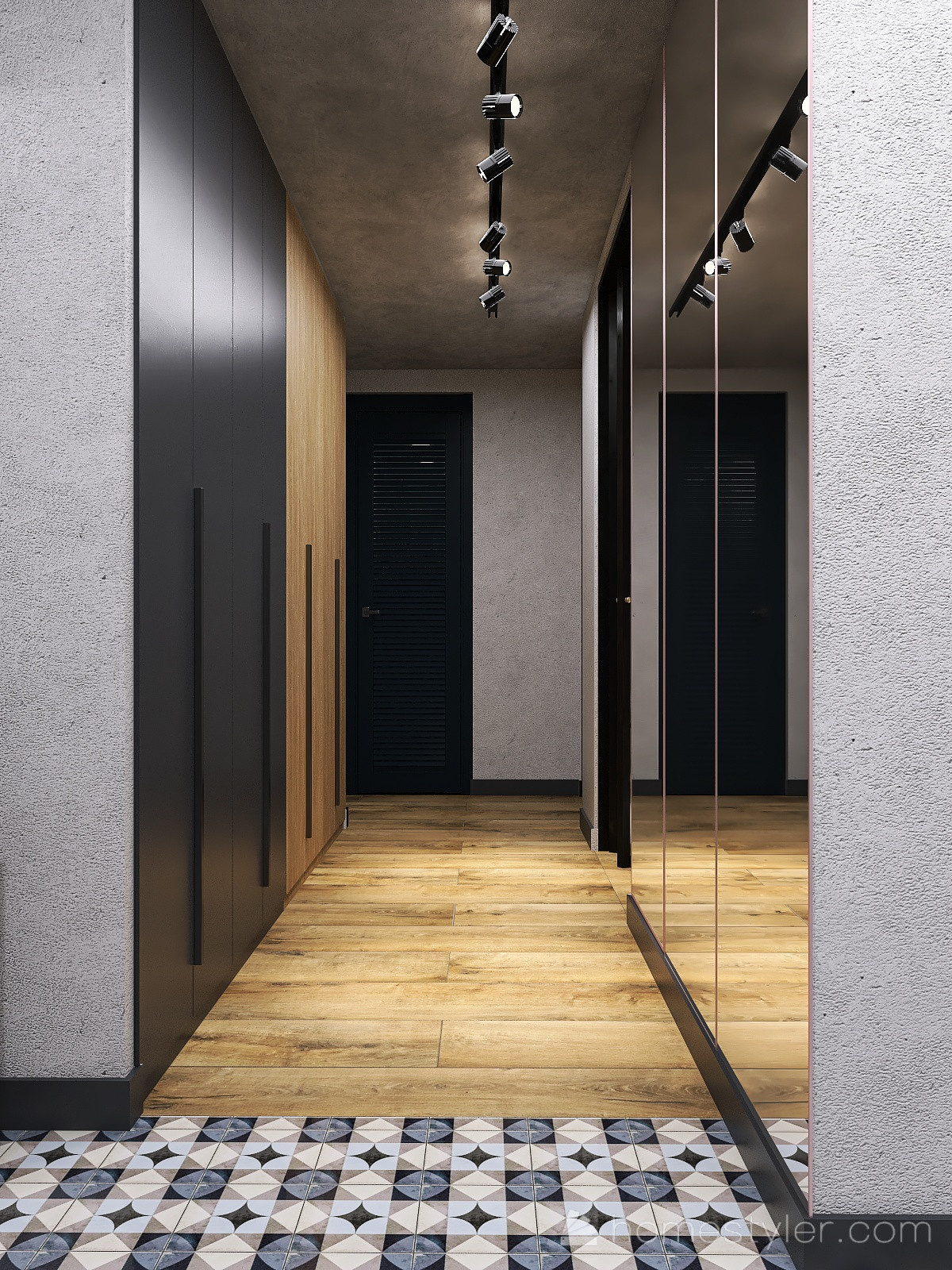 Трёхкомнатная квартира для холостяка