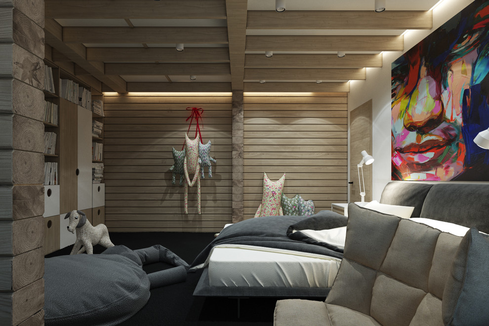 wooden country house