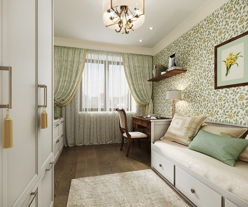 Обложка проекта: Гостевая спальня в доме