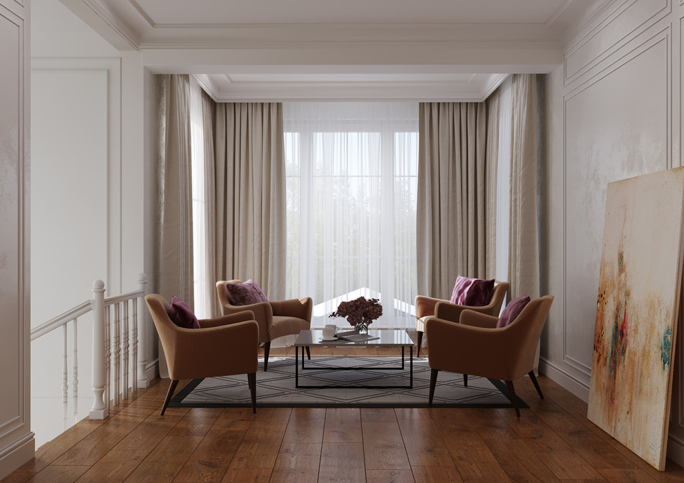 Проект интерьера загородного дома 175 кв.м в Воронежской обл.