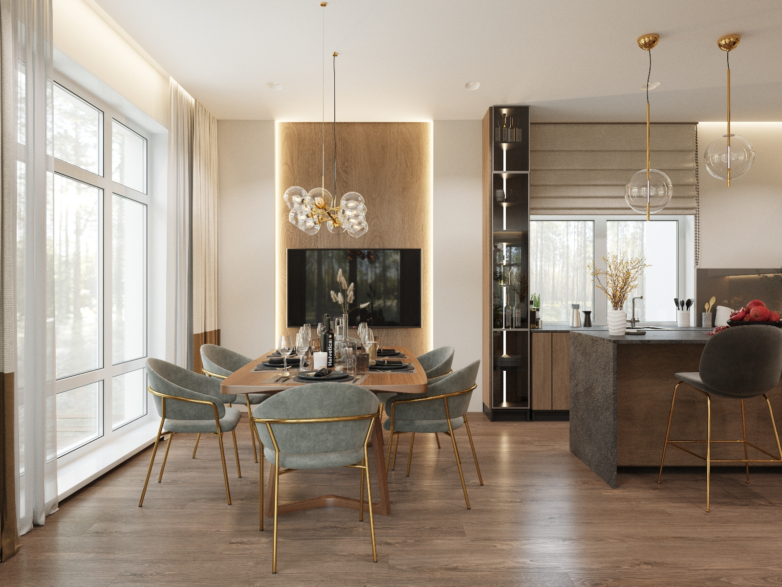 Кухня / 1 этаж