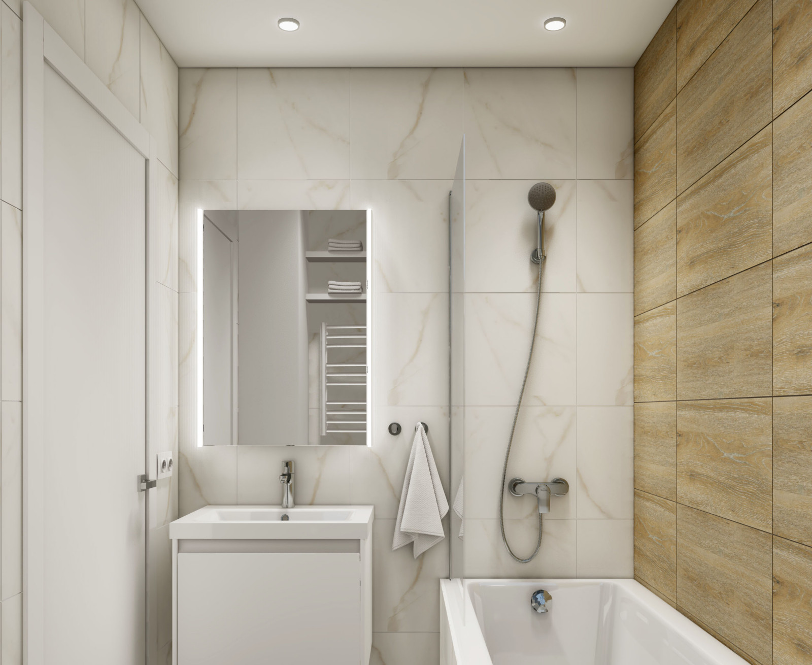 Двухкомнатная квартира в Москве