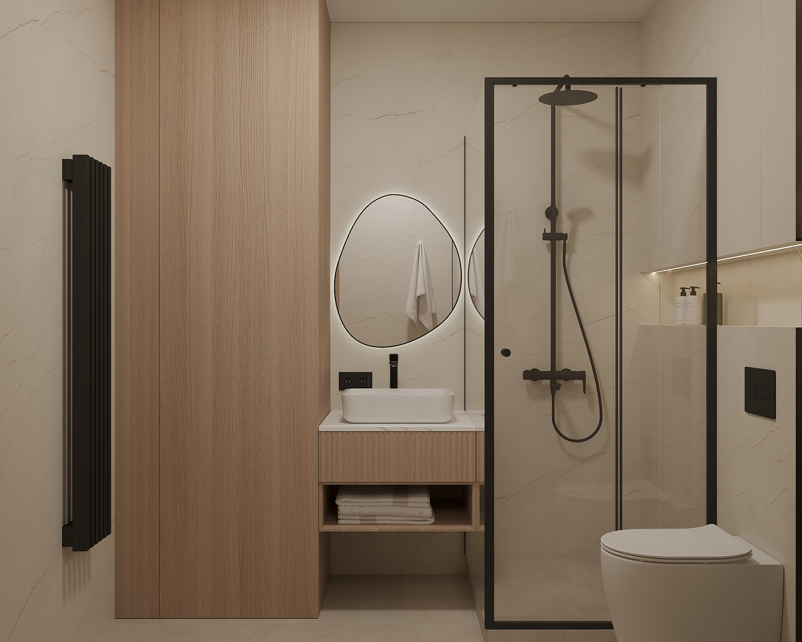 Двухкомнатная квартира для молодой девушки