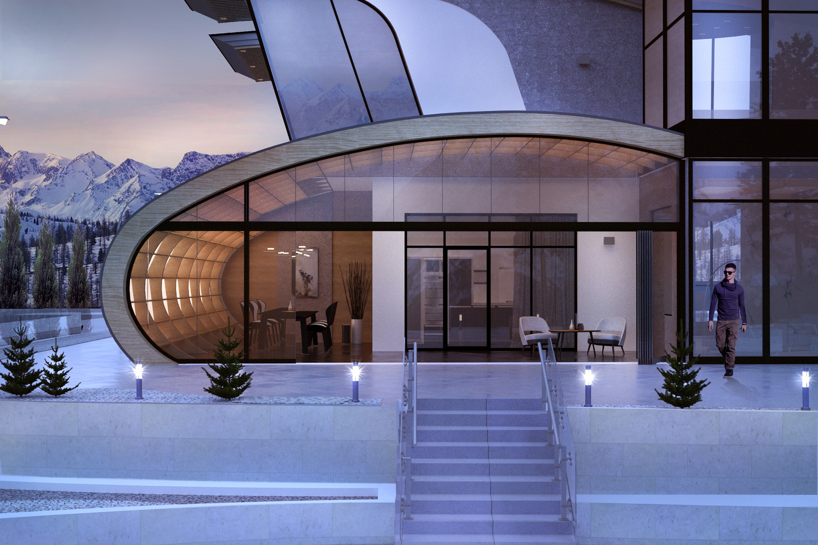 Mountain house. Chalet