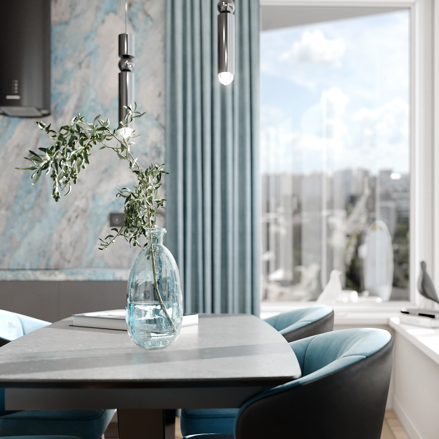 кухня-гостиная