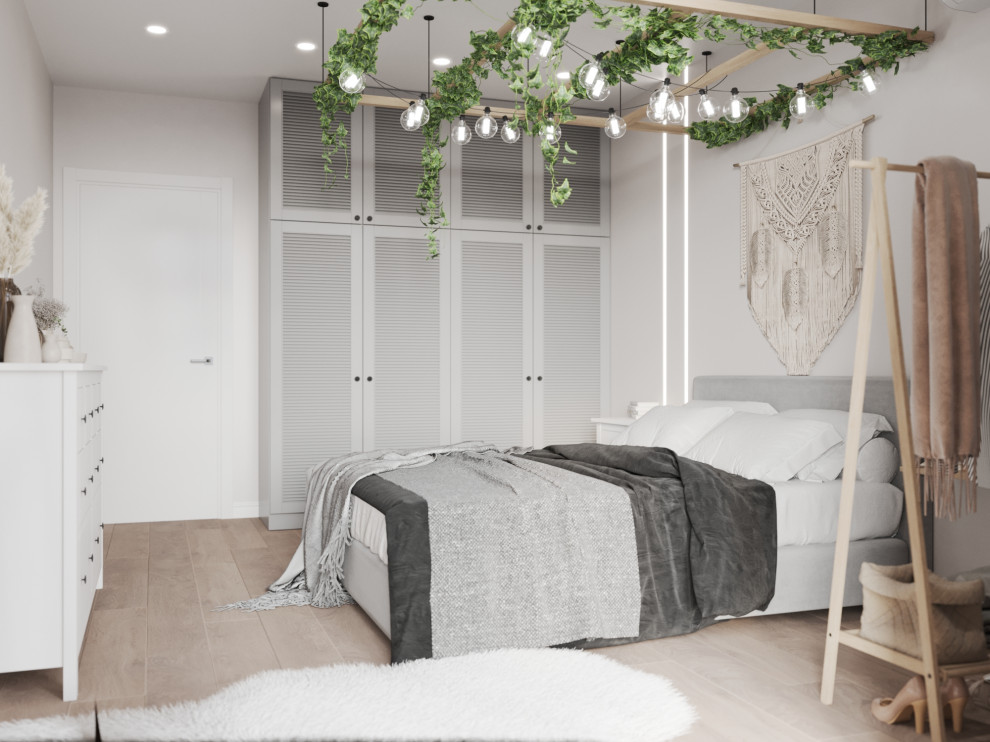 Интерьер однокомнатной квартиры в стиле Бохо