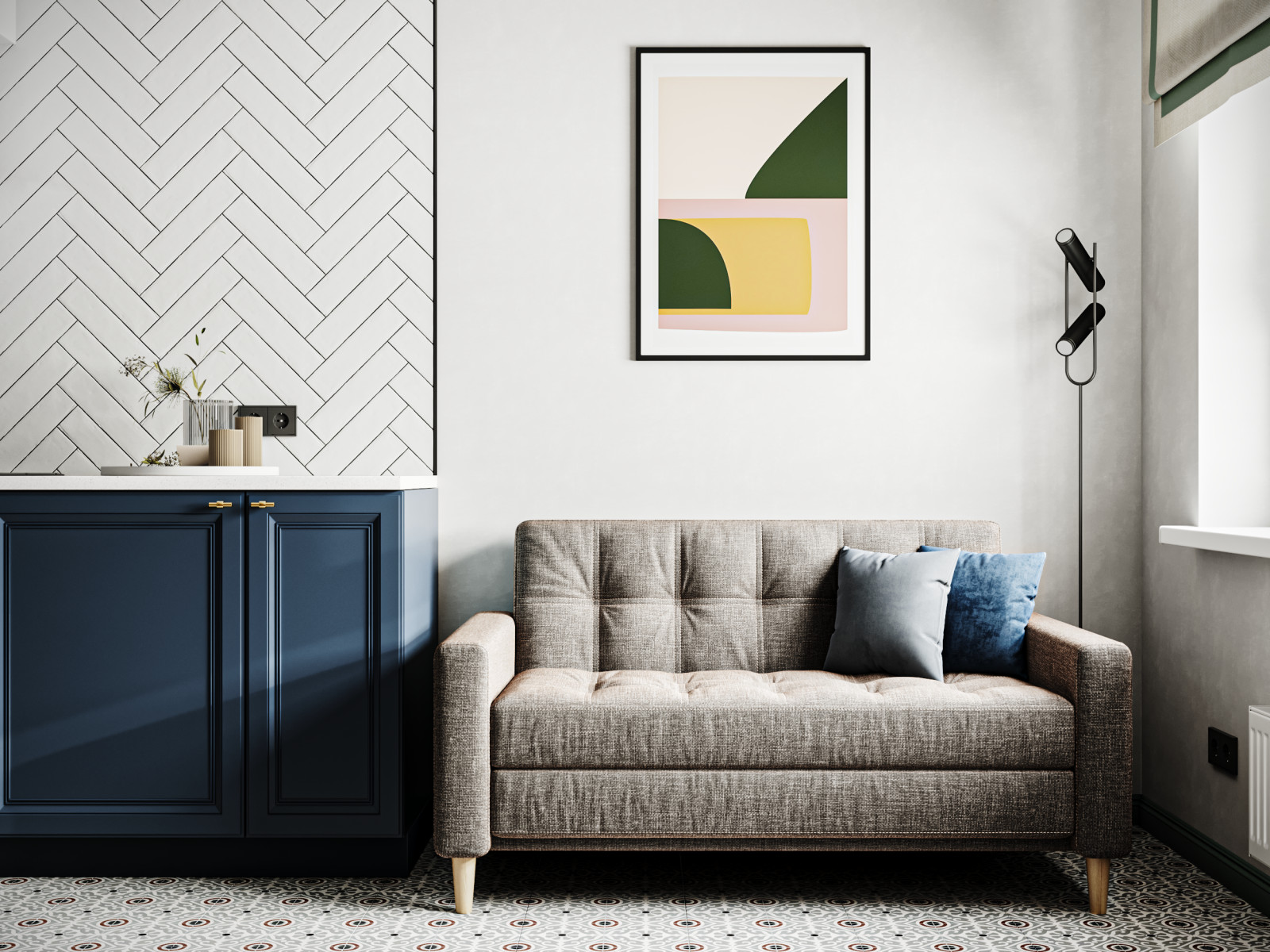 Трехкомнатная квартира для семьи с детьми