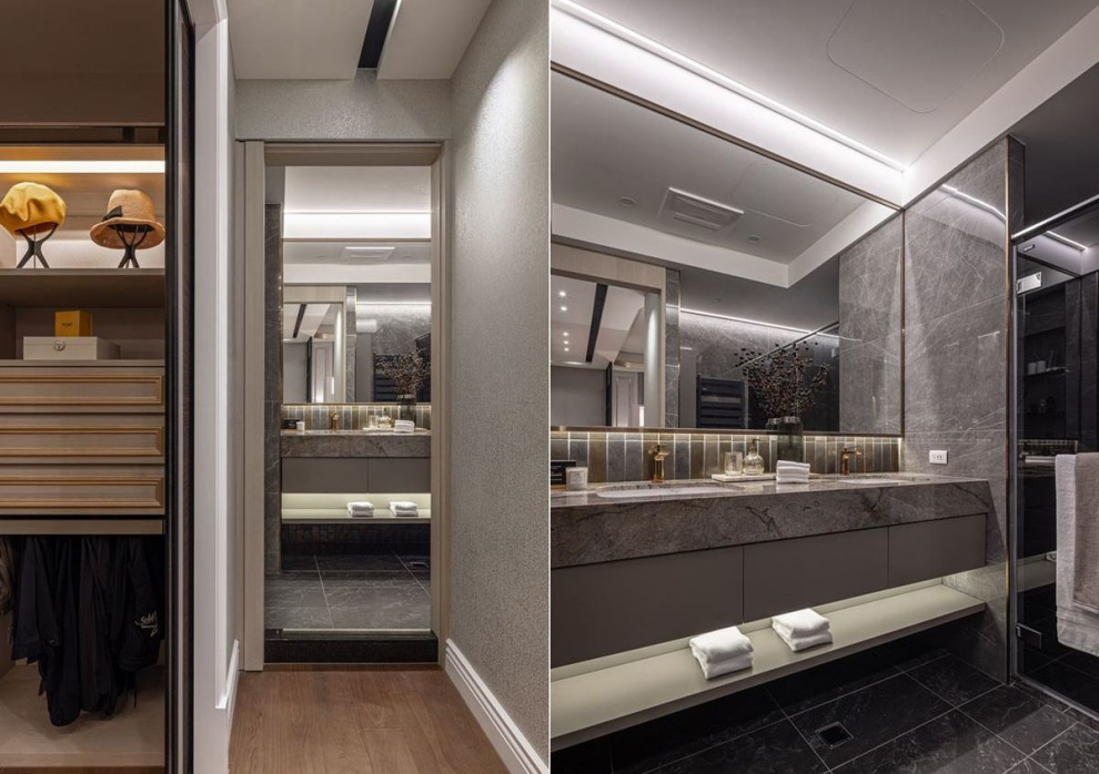 Выразительный интерьер в Премиальной башне ОКО от L DESIGN