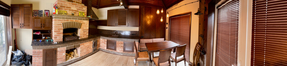 Беседка с мангалом