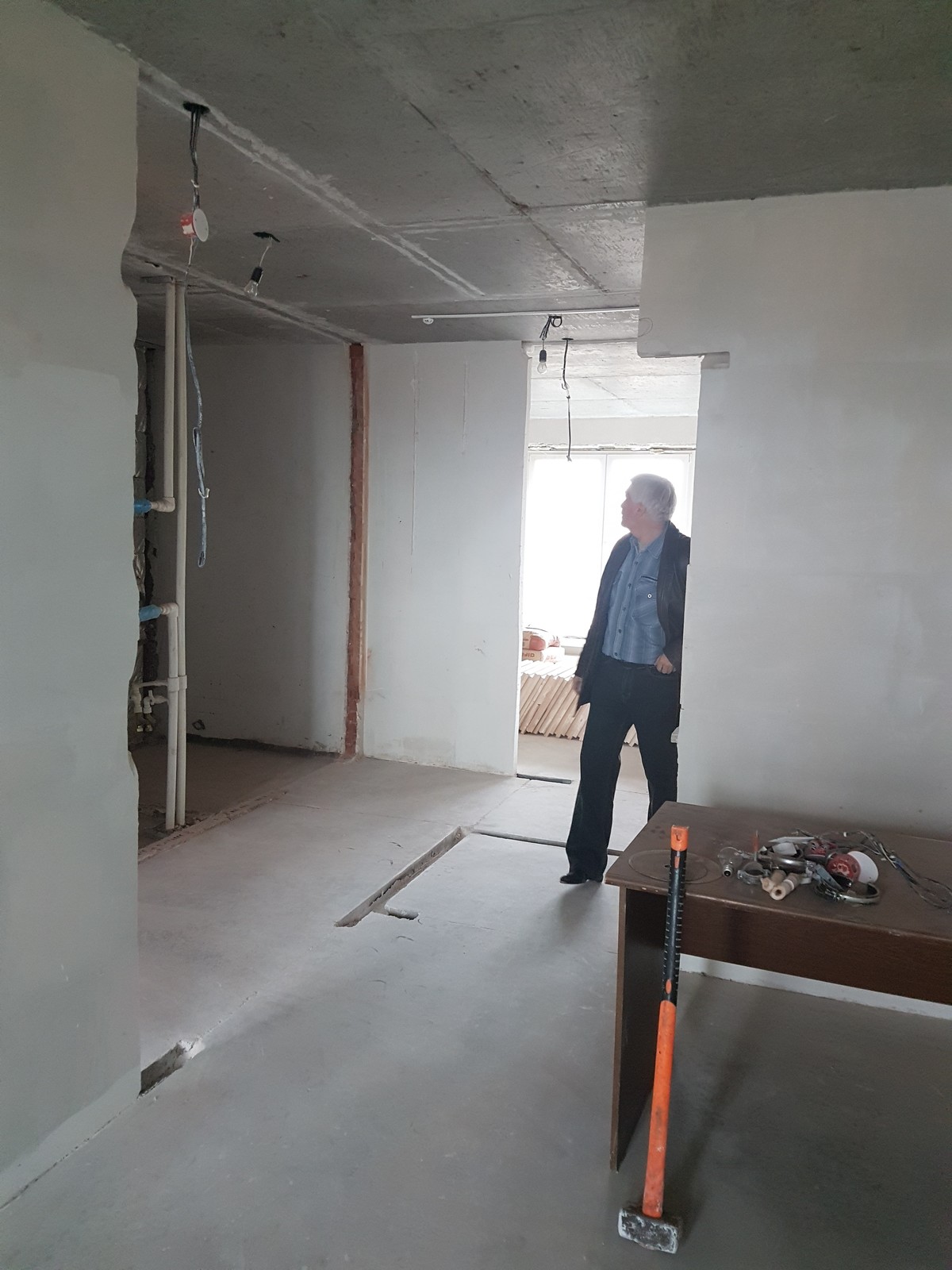 Ремонт 3х ком-ой квартиры 76.8м2 в ЖК"Авентино"(демонтаж,электрик,монтаж ПГП)