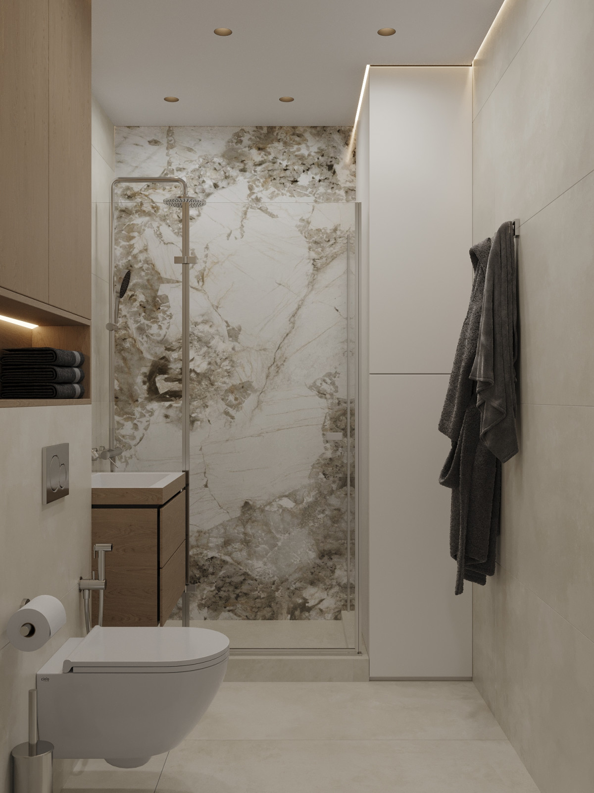 Функциональный проект современной квартиры для семьи