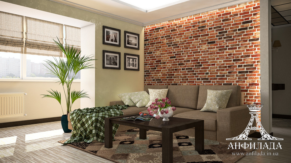 Обложка проекта: Дизайн-проект интерьера гостиной