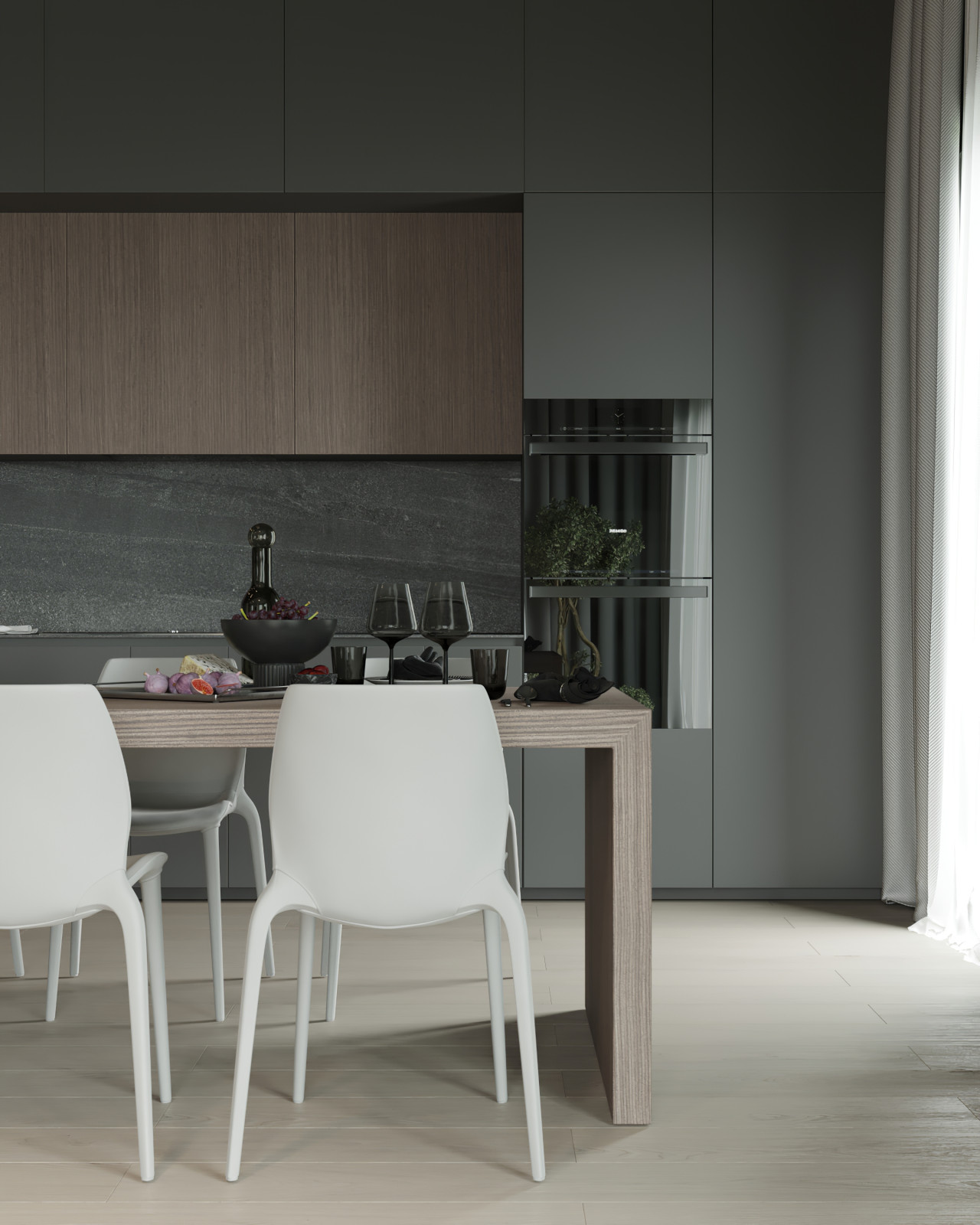 HL 2112 | Кухня-гостинная