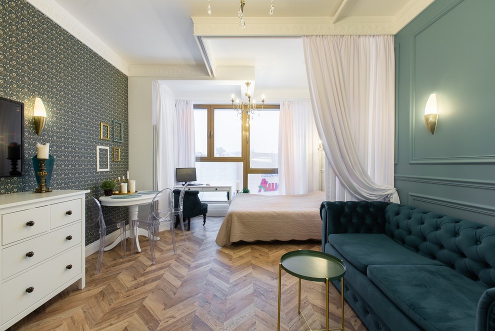 Апартамент на Ходынке в современном британском стиле