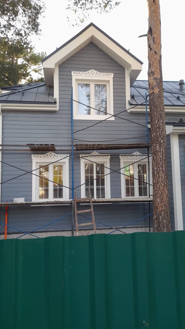 Увеличение дома в Сестрорецке (Разлив)