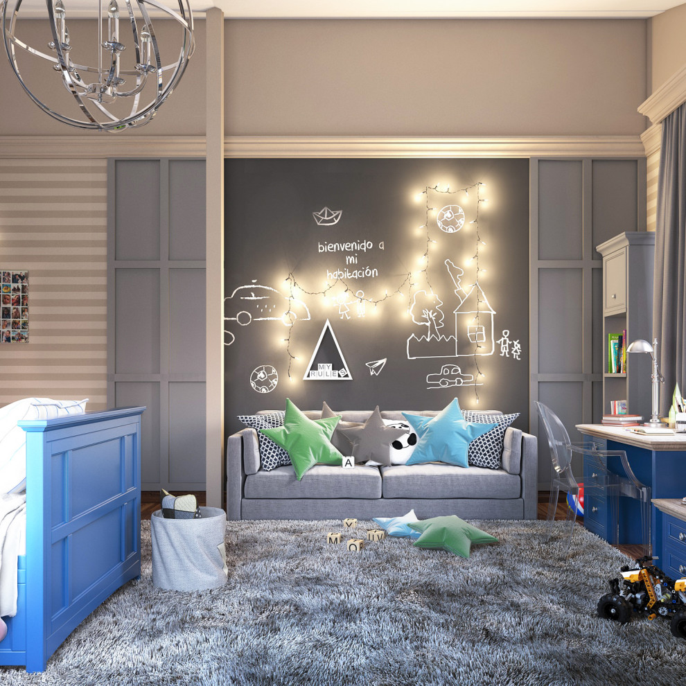 Обложка проекта: Визуализация детских комнат