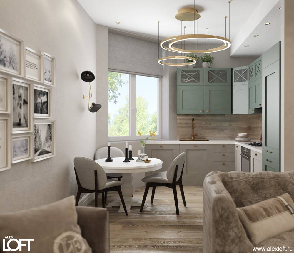 Интерьер квартиры в ЖК «Дом у невского».