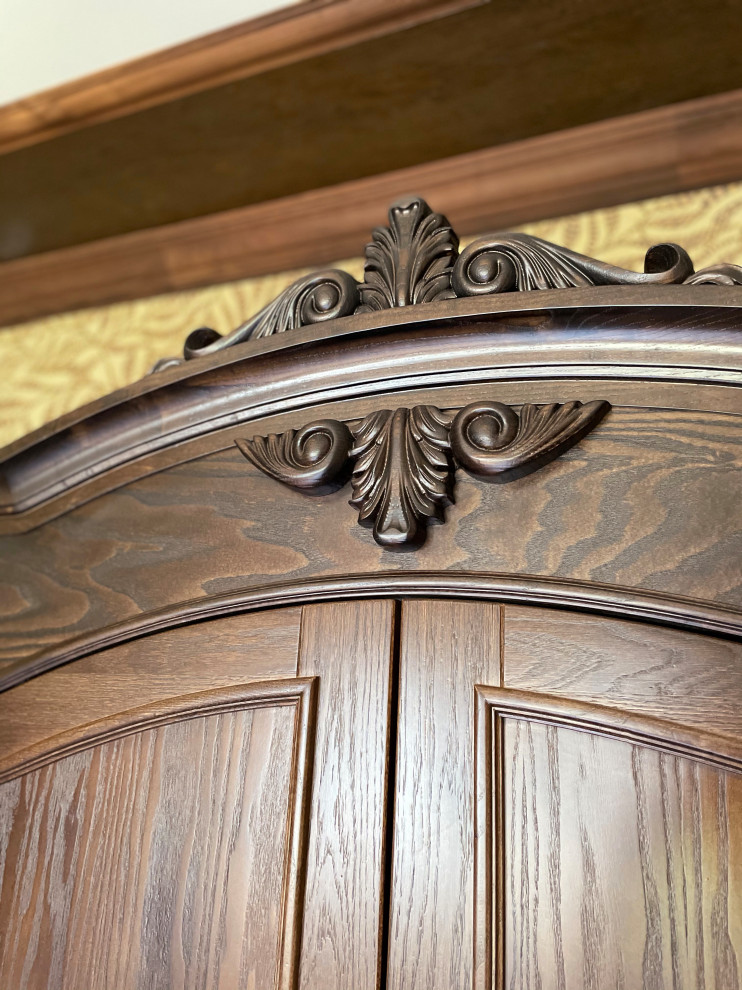 ЗАГОРОДНЫЙ ДОМ В СТИЛЕ "СТАРОЙ АНГЛИИ" _ФРАГМЕНТЫ РЕАЛИЗАЦИИ