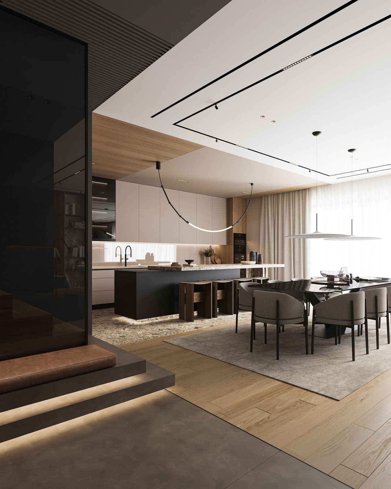 Обложка проекта: Квартира в современном стиле