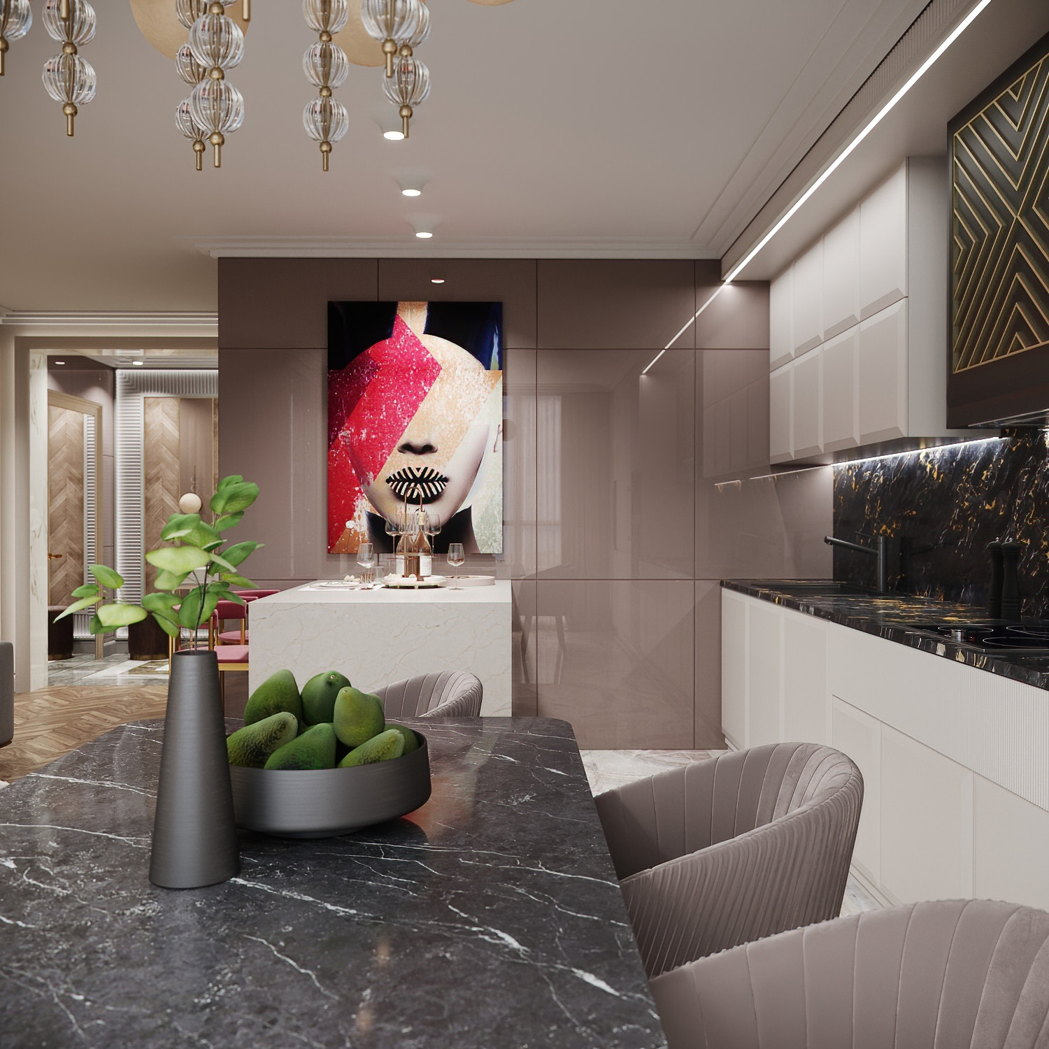 Дизайн проект квартиры "Современные тенденции"