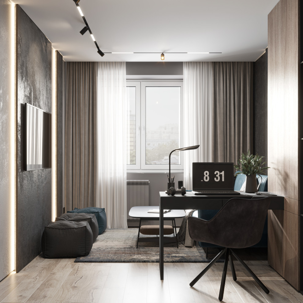 3-комнатная квартира для семейной пары в современном стиле