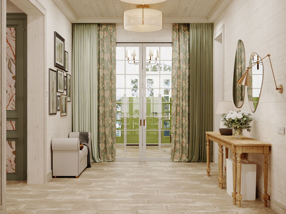 Дизайн-проект дома из клееного бруса в КП «Ново-луговая»