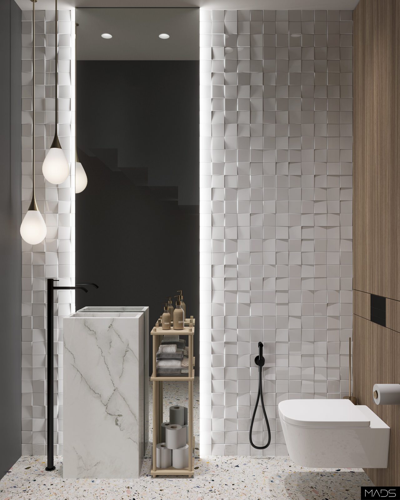 Дизайн-проект квартиры, 190 м2