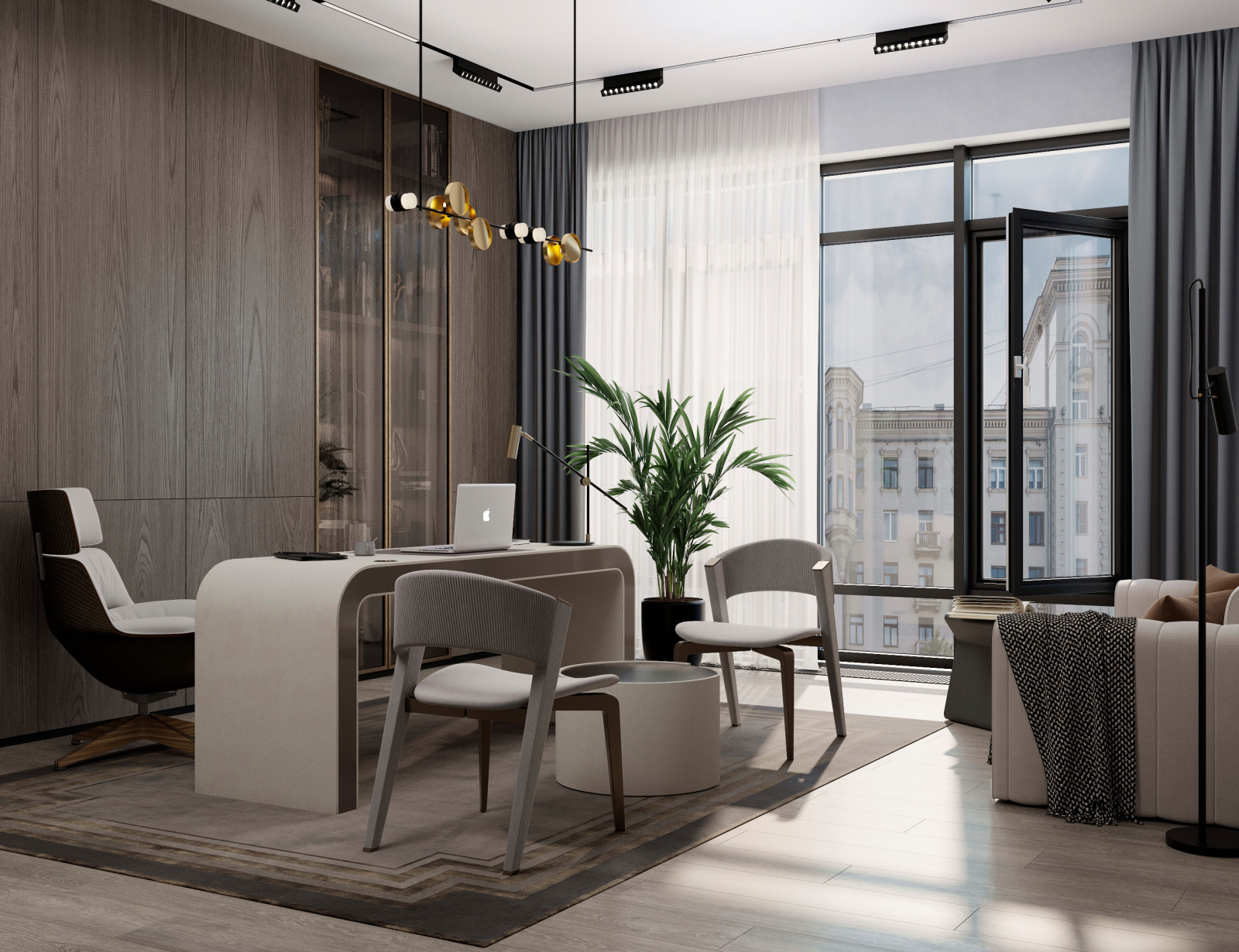 Обложка проекта: HOME OFFICE  ЖК "NOVA CITY"