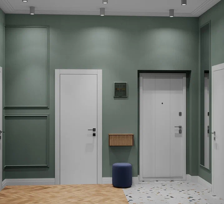 Ремонт квартиры на первом этаже с двумя балконами