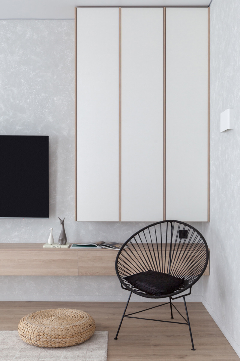 Лаконичная квартира 60 м² в Хабаровске