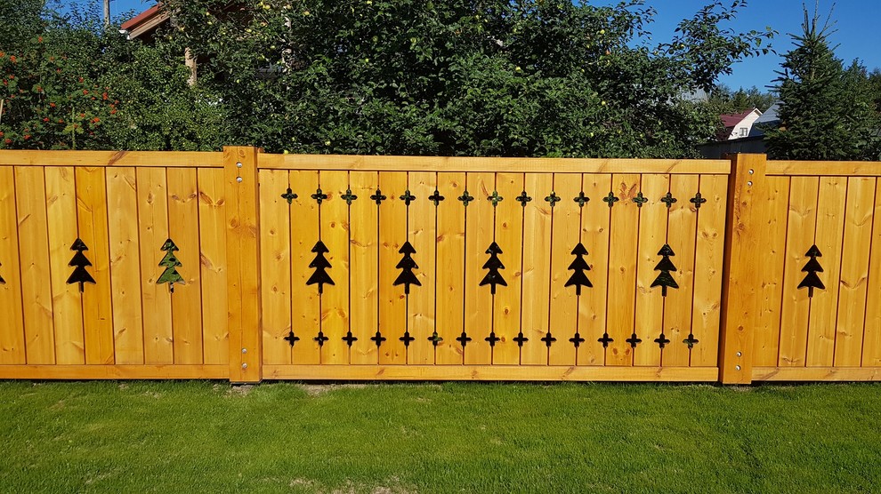 Заборы в стиле ШАЛЕ