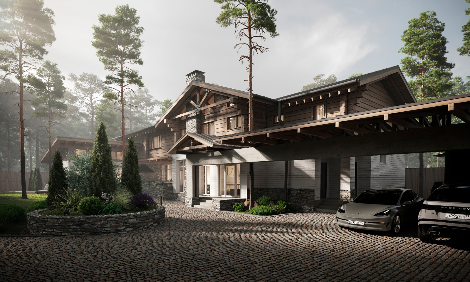 Загородный Дом п.Николина Гора г.Москва