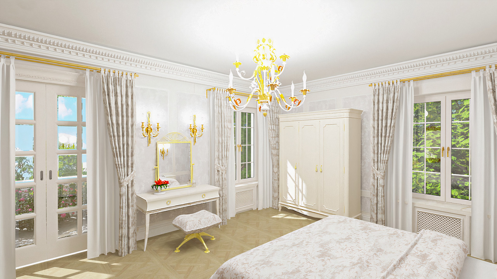 Загородный дом в стиле барокко