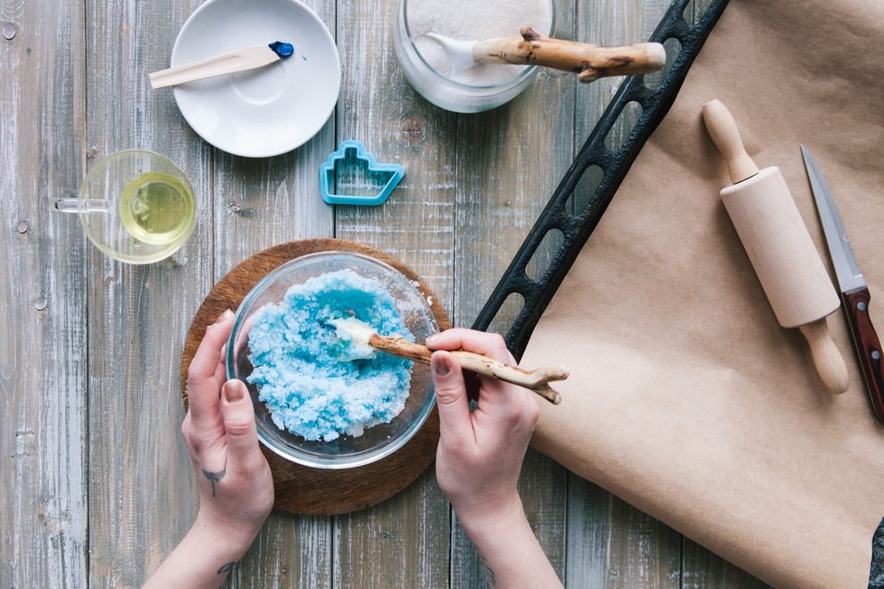 DIY: сахар в форме корабля