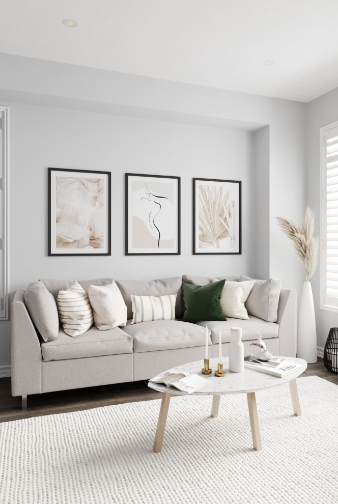 Кухня-гостиная в Современном стиле.