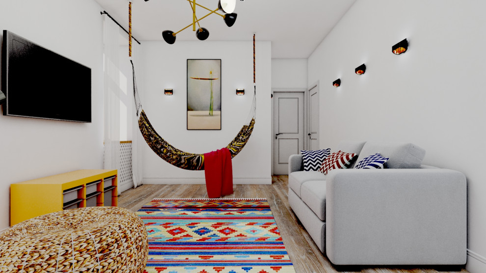 Таунхаус в 3 этажа