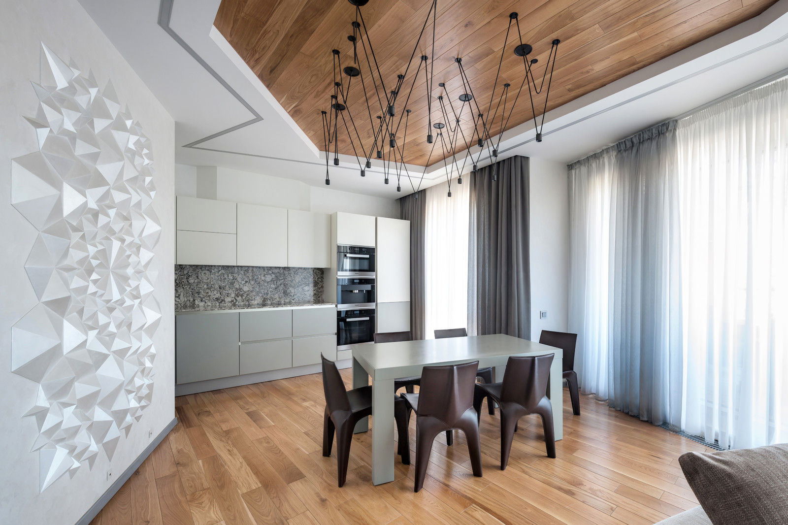 Реализованный проект квартиры  "Орхидея"