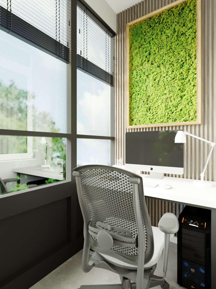 Дизайн-проект  квартира в ЖК «Живописный» 56 м²