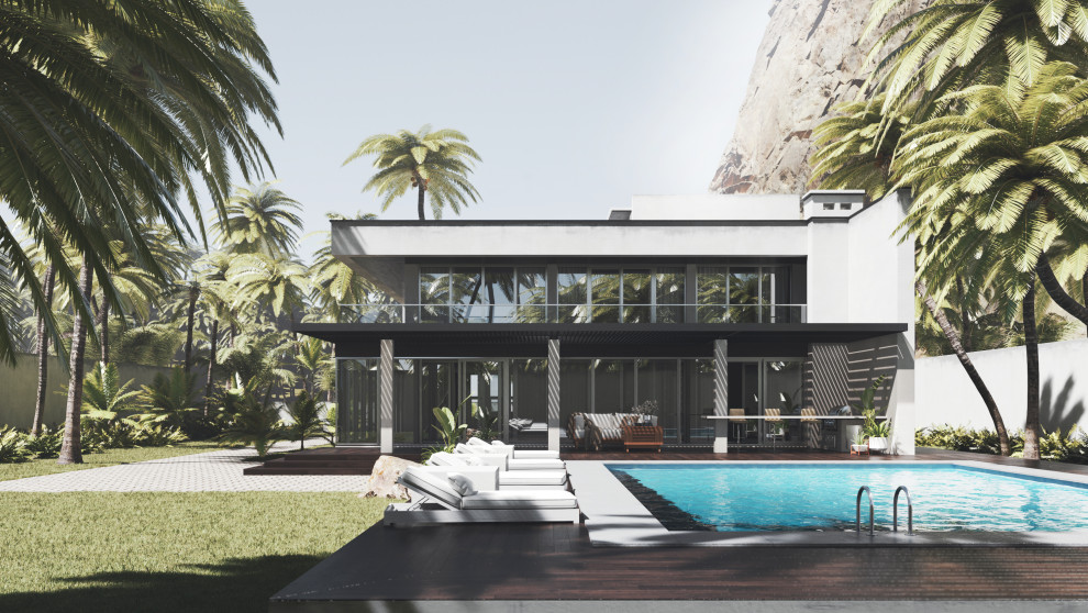 Загородный жилой дом-резиденция площадью 440 м.кв.